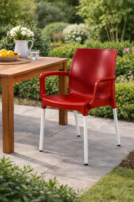 Novussi C009 Castello Koltuk Sandalye Kırmızı | ID6247