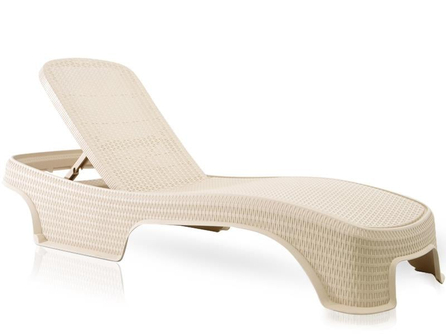 Şenyayla 2536 Brezze Rattan Katlanır Plaj Şezlongu 1.Sınıf Lüx| ID4712