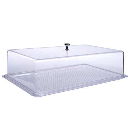 Şenyayla 2814 Şeffaf Kapaklı Pasta Tepsisi No:4  43x28cm| ID5207