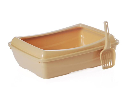 Şenyayla 5081 Açık Kedi Tuvaleti - Kedi Tuvaleti Kabı Kürek Hediyeli | ID2508