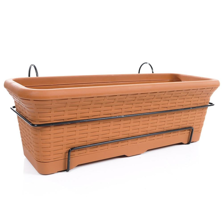 Serinova HB02A Hasır Balkon Askılı Saksı 12 Litre | ID1433