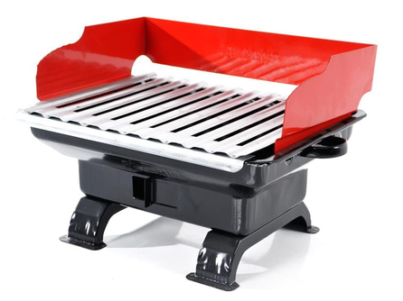 Sinanoğlu 1040 Oluklu Izgaralı Siperli Piknik Mangalı | ID2921