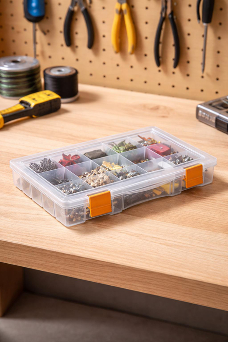 Super-Bag 12 Bölmeli Organizer Kutu - ASR2063 | ID5230 