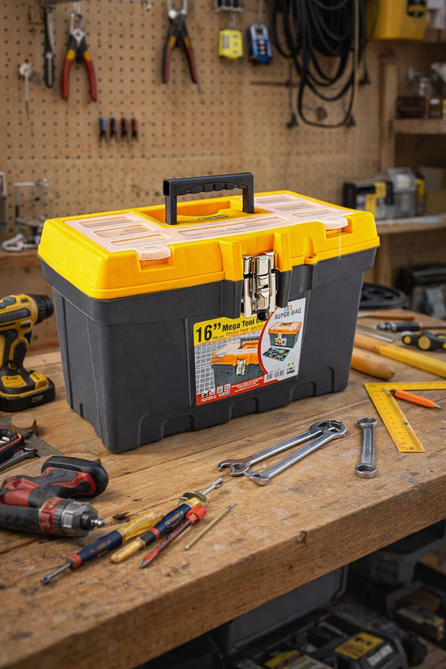 Super-Bag 16 inç Mega Metal Kilitli Takım-Alet Çantası - ASR2020 | ID3486