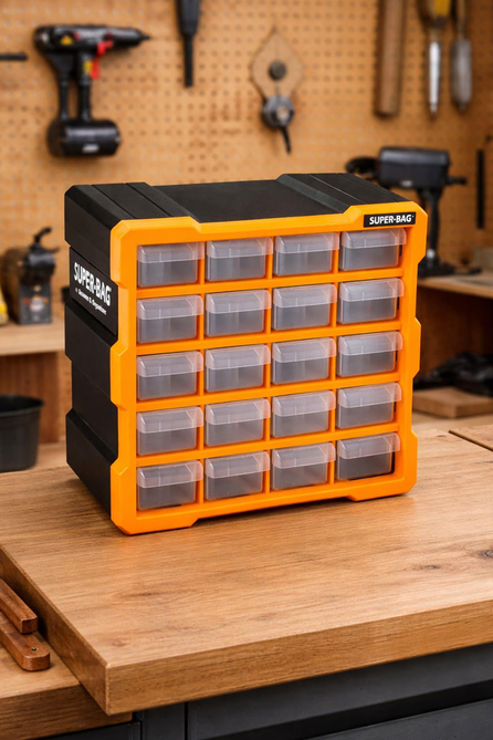 Super-Bag ASR-6006 Monoblok 20 Çekmeceli Organizer Seti | ID6031