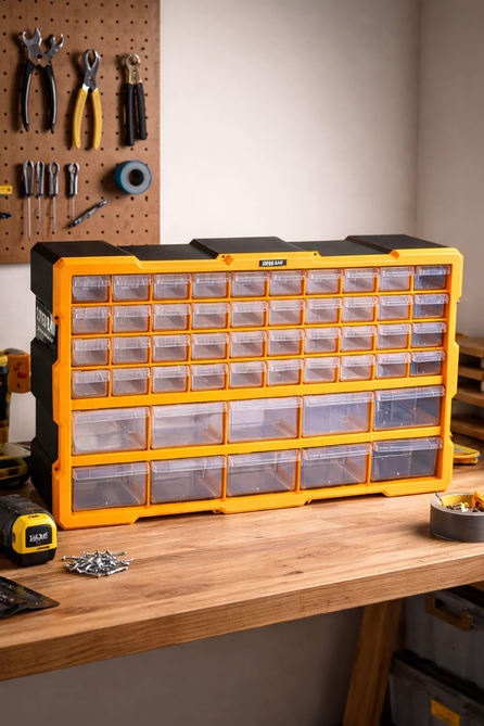 Super-Bag ASR-6016 Monoblok 50 Çekmeceli Organizer Seti | ID6533