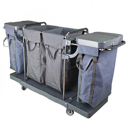 Üçtem CT741IK İmaj Krom Çamaşır ve Çöp Toplama Arabası | ID1601