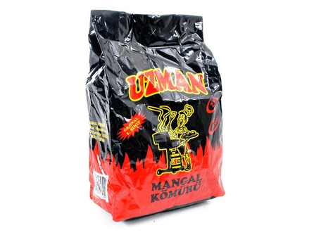 Uzman Çıralı Kolay Yanan Pratik Hazır Mangal Kömürü 2kg  | ID1521