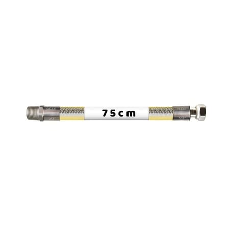 75 cm Doğalgaz Flexi Ocak Bağlantı Hortumu 1/2x1/2