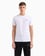 Armani Exchange Erkek Kısa Kol AX Yazı Desen Pamuklu Bisiklet Yaka Beyaz T-Shirt 8NZT91 Z8H4Z-1100