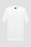 BOSS Erkek %100 Pamuklu Logo Detaylı Bisiklet Yaka Kısa Kollu Beyaz T-Shirt 50536636-100