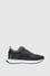 BOSS Erkek Marka Logolu Bağcıklı Kaydırmaz Tabanlı Günlük Siyah-Beyaz Sneaker 50513195-402