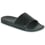 BOSS Erkek Monogram Logolu Üst Yüzey Rahat ve Alt Taban Siyah Terlik 50541783-001