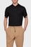 BOSS Erkek Pamuklu Polo Yakalı Düğme Kapamalı Kısa Kollu Siyah Polo Yaka T-Shirt 50467113-001