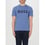 BOSS Erkek regular fit Kısa Kollu Düz Bisiklet Yaka Mavi T-Shirt 50495742-479