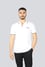 BOSS Erkek Regular Fit Polo Yaka Pamuklu Kısa Kollu Beyaz Polo Yaka T-Shirt 50469102-103