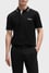 BOSS Erkek Regular Fit Polo Yaka Pamuklu Kısa Kollu Siyah-Beyaz Polo Yaka T-Shirt 50469102-002