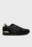 BOSS Erkek Süet Kumaş Rahat Taban Marka Logolu Bağcıklı Siyah-Altın Sneaker 50523221-007