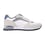 BOSS Erkek Süet Kumaş Rahat Taban Marka Logolu Bağcıklı Beyaz-Gri Sneaker 50523221-144