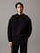 Calvin Klein Erkek Bisiklet Yaka Pamuklu Normal Kesim Siyah Sweatshirt K10K113570-BEH