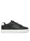 Calvin Klein Erkek Deri Bağlamalı Düz Taban Yuvarlak Burun Ck Desenli Siyah Sneaker YM0YM01369-0GM