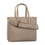 Calvin Klein Kadın Çıkarılabilir Omuz Askılı Fermuarlı CK Monogram Dokulu Kahverengi Omuz Çantası K60K613023-W75