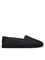 Calvin Klein Kadın CK Yazılardan Desen Hasır Düz Taban Siyah Babet HW0HW02467-BEH