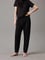 Calvin Klein Kadın Lastikli Paça Regular Fit Normal Paça Siyah Eşofman Altı 000QS7262E-UB1
