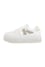 Calvin Klein Kadın Platform Taban Nefes Alabilir Deri Beyaz Sneaker YW0YW01641-0LD