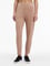 Calvin Klein Kadın Yüksek Bel Pamuklu Slim Fit Dar Paça Kahverengi Eşofman Altı K20K207945-GA6