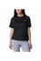 Columbia Kadın Pamuklu Marka Logolu Yazlık Günlük Kullanım Siyah T-Shirt 2072541-010