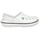 Crocs UNISEX Renkli Logo Detaylı Günlük Beyaz Terlik 11016-100