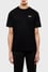 Ea7 Erkek Bisiklet Yaka EA7 Yazı Detay Kısa Kol Dar Siyah T-Shirt 7M000516 AF14616-UC001