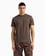 Ea7 Erkek Normal Kesim Yuvarlak Yaka Düz Model Kahverengi T-Shirt 7M000089 AF13862-U6139