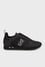 Ea7 Erkek Rahat Taban Nefes Alabilen File Detaylı Kartal Motifli Siyah-Gümüş Sneaker 7X000337 AF18613-MZ186