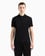 Ea7 Erkek Regular Fit Omuzları Şerit Çizgili Pamuklu Jarse Kısa Kollu Siyah Polo Yaka T-Shirt 7M000139 AF10375-UC001