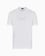 Ea7 Erkek Slim Fit Yuvarlak Yakalı Gold Kaplamalı Kontrast EA7 Logolu Beyaz T-Shirt 7M000301 AF13739-U0002