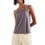 Ea7 Kadın Normal Kesim Halter Yaka Dokuma Kumaş Antrasit T-Shirt 7W000251 AF12956-U6278