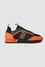 Ea7 UNISEX Fileli Şerit Logolu Bağıcıklı Siyah-Turuncu Sneaker X8X027 XK050-T669