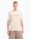 Emporıo Armani Erkek Normal Kesim Yuvarlak Yaka Pamuklu Milano Baskılı Kısa Kollu Bej T-Shirt EM001033 AF10017-M1052