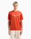 Emporıo Armani Erkek Normal Kesim Yuvarlak Yaka Pamuklu Milano Baskılı Kısa Kollu Turuncu T-Shirt EM001033 AF10017-M5030
