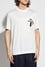 Emporıo Armani Erkek Normal Kalıp Esnek Pamuklu Logo Detaylı Kısa Kollu Beyaz T-Shirt EM002959 AF18312-U0003