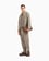 Emporıo Armani Erkek Rahat Kalıp Esnek Dokulu Kumaş Pileli Geniş Paça Bej Pantolon EM001508 AF14076-U6218