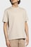 Emporıo Armani Erkek Regular Fit Yuvarlak Yaka Kartal Kabartmalı Kısa Kollu Bej T-Shirt EM001040 AF13669-U1098