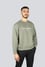 Emporıo Armani Erkek Yuvarlak Yaka Regular Fit Dokuma Kumaş Baskılı Uzun Kollu Haki Sweatshirt EM001052 AF10013-M8159