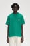 Fred Perry Erkek Rahat Kesim Yuvarlak Yaka %100 Pamuklu Cep Detaylı Kısa Kollu Yeşil T-Shirt M9827-X87
