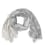 Lıu Jo Kadın Her Yerinde Monogram Logosu Kenarları Püsküllü Gri Şal & Eşarp & Fular 2F5043T0300-00532