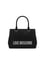 Love Moschino Kadın Çıkarılabilir Ve Ayarlanabilir Omuz Askısı Bir Adet Sürgülü Cep Siyah1 Omuz Çantası JC4022PP1MKD0-00B