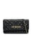 Love Moschino Kadın Logolu Kapitoneli Zincir Detaylı Siyah Omuz Çantası JC4097PP1MLA0-000