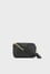 Michael Kors Kadın %100 Deri Ayarlanabilir Omuz Askılı Logo Kabartmalı Siyah Omuz Çantası 32F7GGNM8L-BLACK